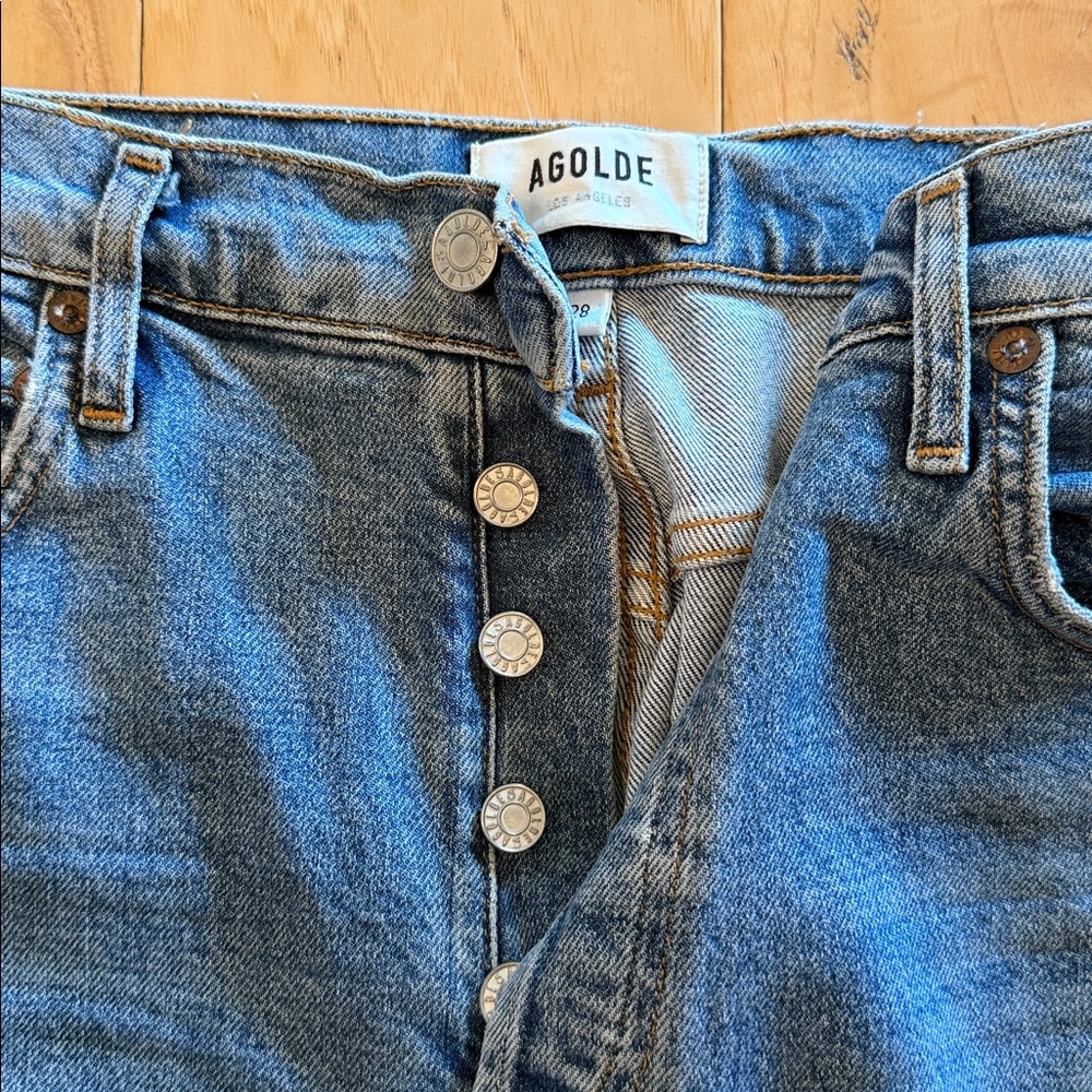 Agolde Riley crop - Picture 3 of 7